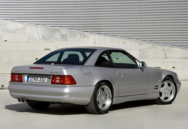 1999 Mercedes-Benz SL 73 AMG (R129); top car design rating and specifications