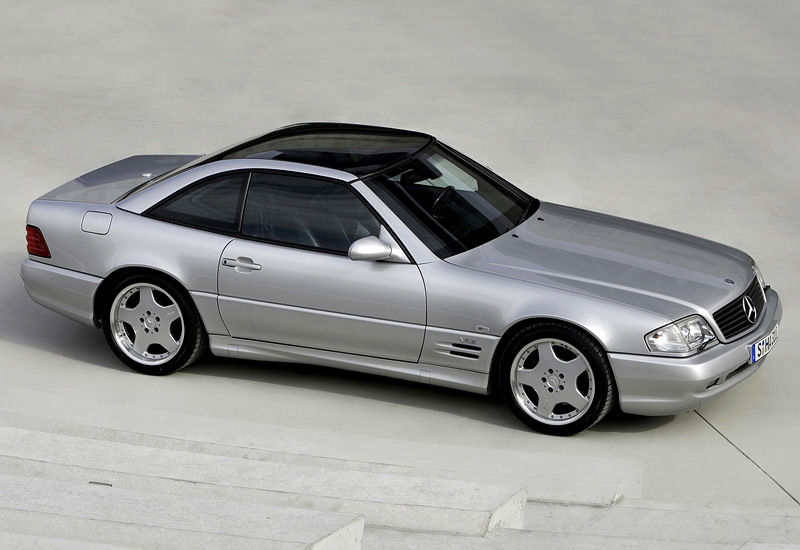 1999 Mercedes-Benz SL 73 AMG (R129); top car design rating and specifications