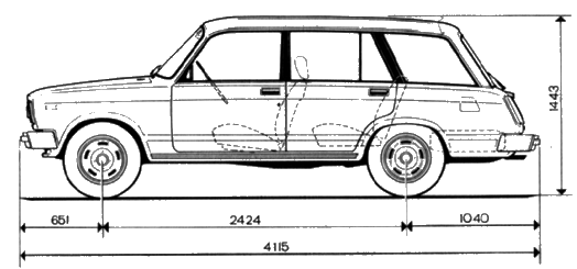 Lada 2104 1300 Combi - Photos, News, Reviews, Specs, Car listings Car illustrati