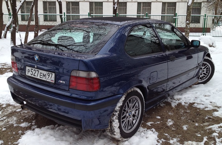 Bmw e36 compact багажник