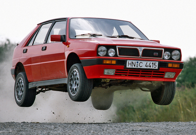1987 Lancia Delta HF Integrale 16v (831); top car design rating and specifications