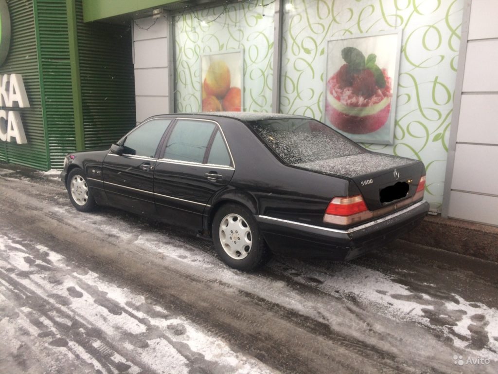 S600 1998 мерседес