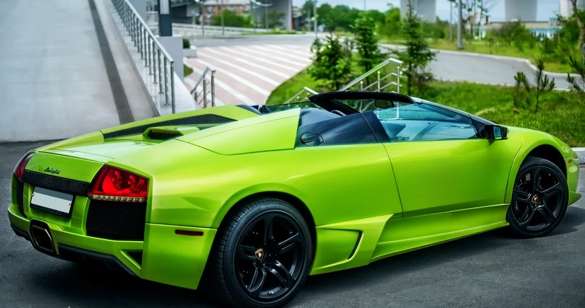 Lamborghini lp640 салатовый