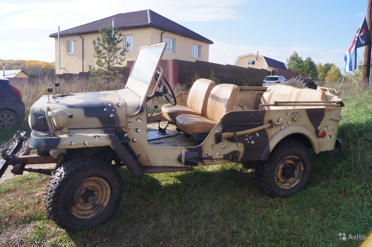 Jeep Willys 1943 года выпуска