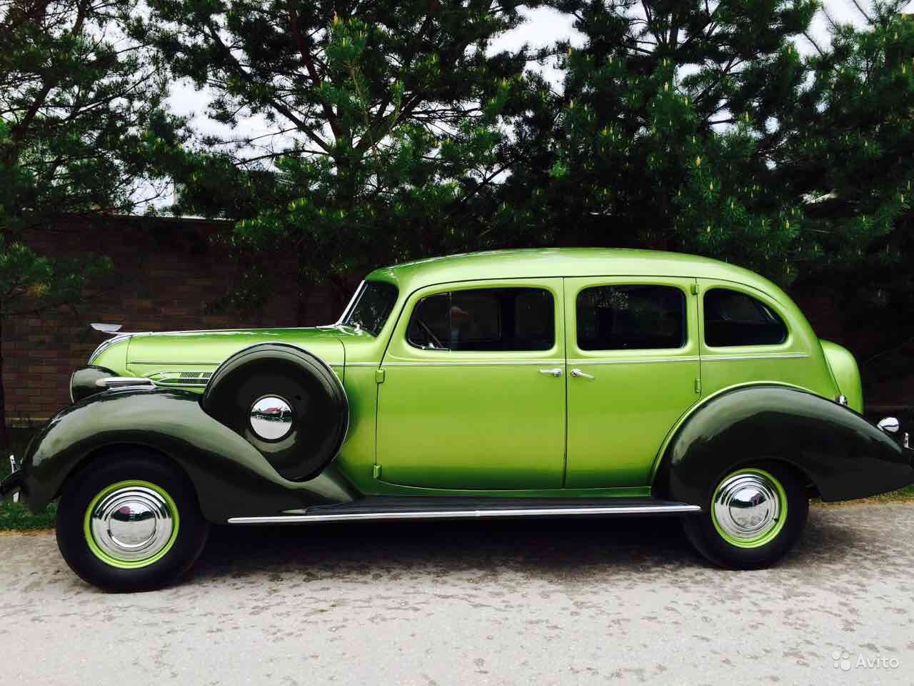 1937 Hudson Deluxe Eight АвтоГурман