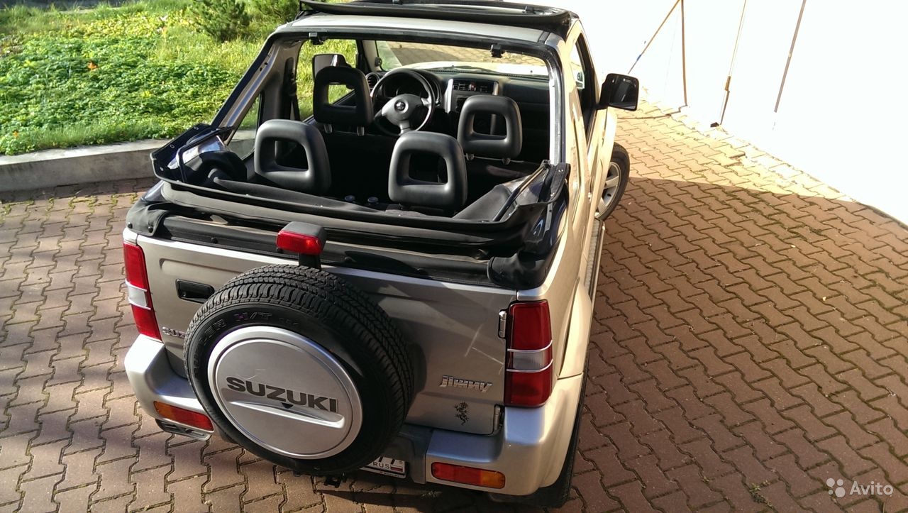 Suzuki Jimny кабриолет багажник